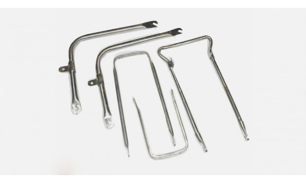 FIT FOR BSA C10 C11 C12 250CC Front & Rear Mudguard Stays Bare Metal
