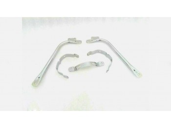 Fit For Bsa A7 A10 Superrocket Goldstar Chromed Rear Mudguard Stays