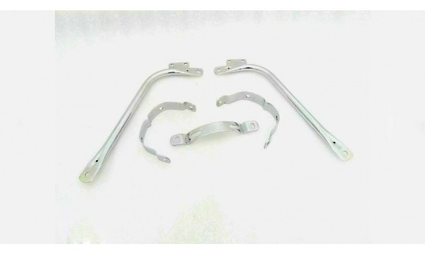 Fit For Bsa A7 A10 Superrocket Goldstar Chromed Rear Mudguard Stays