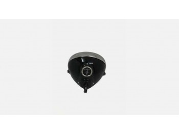 Fit For Bsa -8" Inche Lucas Du42 Flat /Curve Black Headlight Headlamp
