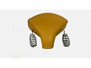 FIT FOR SMALL LYCETTE SOLO SADDLE SEAT-BSA BANTAM D1D3 TANK BROWN&CHROME SPRINGS