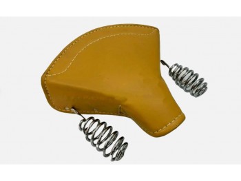 FIT FOR SMALL LYCETTE SOLO SADDLE SEAT-BSA BANTAM D1D3 TANK BROWN&CHROME SPRINGS