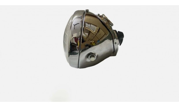 Fit For BSA Triumph Norton Ajs Matchless 7"LucasType Headligh Chrome