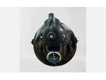 Fit For BSA Triumph Norton Ajs Matchless 7"LucasType Headlight BLACK