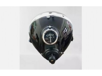 Fit For BSA Triumph Norton Ajs Matchless 7"LucasType Headlight BLACK