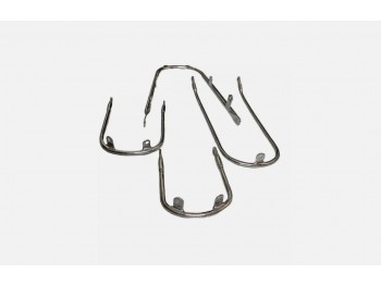 Fit For BSA B25 B44 Star Fire Chrome Stays