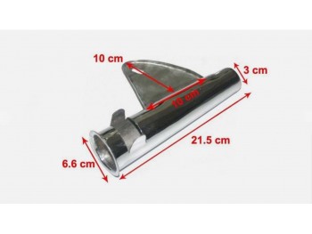 FIT FOR BSA A7 A10 GOLD STAR FRONT FORK SLEEVES CHROMED
