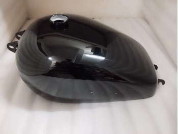 FIT FOR BSA A7 PLUNGER MODEL BLACK PAINTED FUEL PETROL TANK 1950'+CAP