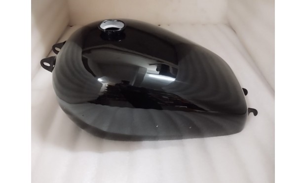 FIT FOR BSA A7 PLUNGER MODEL BLACK PAINTED FUEL PETROL TANK 1950'+CAP