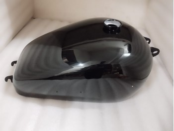 FIT FOR BSA A7 PLUNGER MODEL BLACK PAINTED FUEL PETROL TANK 1950'+CAP