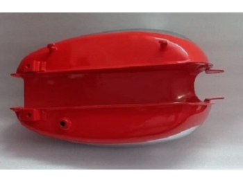FIT FOR BSA C10 C11 C12 C11G 250 PLUNGER MODEL RED & CHROME TANK+CAP