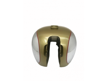 BSA GOLDEN FLASH A10 PLUNGER MODEL GOLDEN PAINTED CHROME GAS FUEL PETROL TANK|Fit For