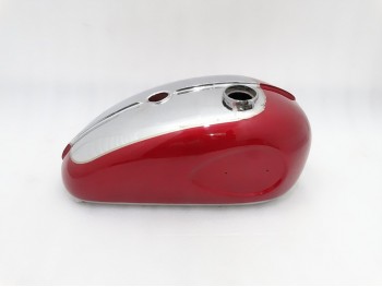 BSA A75 MARK 2 CHERRY PAINTED CHROME PETROL / FUEL TANK |Fit For