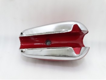 BSA A75 MARK 2 CHERRY PAINTED CHROME PETROL / FUEL TANK |Fit For