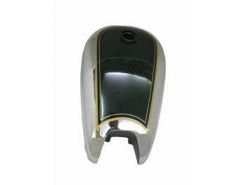 BSA B31 GREEN PAINTED CHROMED PETROL/FUEL TANK |Fit For