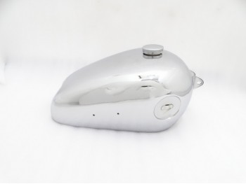 BSA B31/B33 PLUNGER MODEL CHROME FUEL TANK + FUEL CAP |Fit For