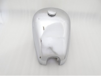 BSA B31/B33 PLUNGER MODEL CHROME FUEL TANK + FUEL CAP |Fit For