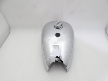 BSA GOLD STAR CHROME FUEL TANK + BADGES, CAP, TAP & BREATHER PIPE|Fit For