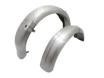 BSA M20 FRONT AND REAR RAW MUDGUARD/FENDER SET |Fit For
