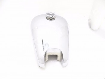 BSA M20 CIVIL MODEL CHROME PETROL TANK WITH CAP |Fit For