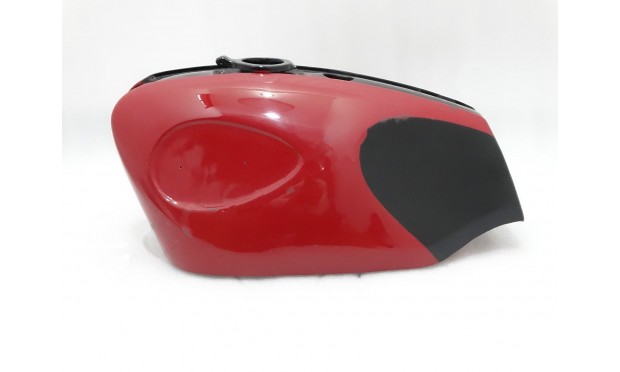 BSA B25 B44 STARFIRE RED BLACK PAINTED STEEL FUEL PETROL TANK|Fit For