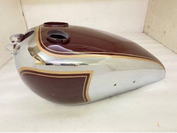 BSA C10 C11 MAROON PAINTED CHROMED PETROL TANK |Fit For