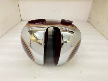 BSA C10 C11 MAROON PAINTED CHROMED PETROL TANK |Fit For