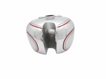 BSA M2021 DLX M22 M2324 SILVER PAINTED CHROME PETROL TANK|Fit For
