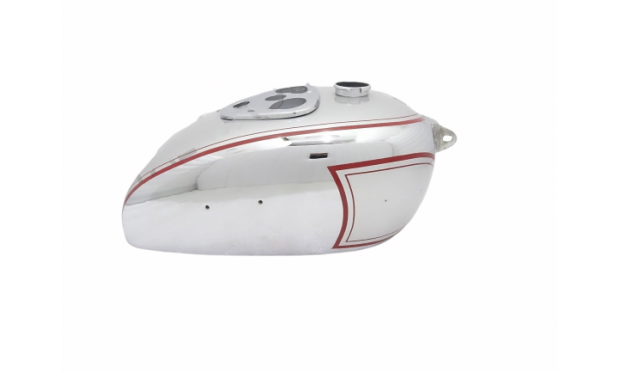 BSA M2021 DLX M22 M2324 SILVER PAINTED CHROME PETROL TANK|Fit For