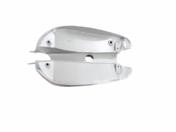 BSA M2021 DLX M22 M2324 SILVER PAINTED CHROME PETROL TANK|Fit For