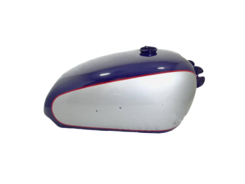 BSA GOLDEN FLASH A10 PLUNGER MODEL BLUE AND GREY PAINTED PETROL TANK |Fit For