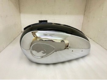 BSA A65L Thunderbolt 4 Gallon Black Painted Chrome Petrol Tank 1968-70 |Fit For