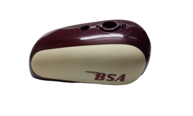 Bsa A65 Spitfire Hornet 2 Gallon Painted Steel Petrol Fuel Tank |Fit For