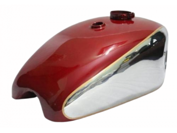 BSA Dbd32 Dbd34 Goldstar Catalina Scrambler Petrol Tank Red Painted||Fit For