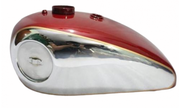 BSA Dbd32 Dbd34 Goldstar Catalina Scrambler Petrol Tank Red Painted||Fit For