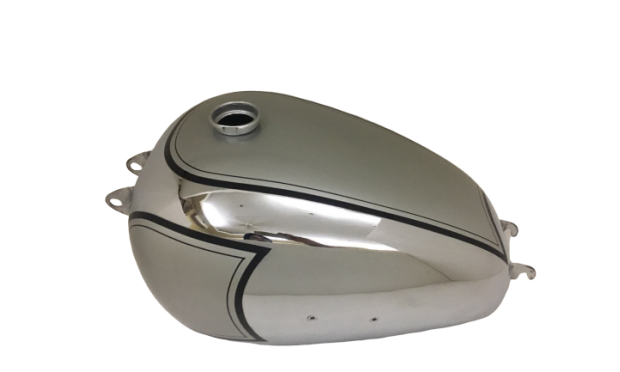 BSA A7 PLUNGER MODEL CHROME & SILVER PAINTED PETROL TANK 1950'S| Fit For