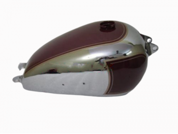 BSA 1950 A7 PLUNGER MODEL CHROME AND PAINTED FUEL GAS FUEL PETROL TANK |Fit For