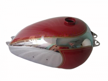 BSA 1950 A7 PLUNGER MODEL CHROME AND RED PAINTED PETROL TANK |Fit For