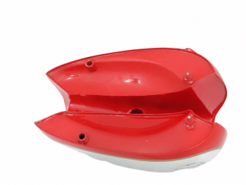 BSA A7 A10 4 GALLON RED PAINTED CHROME FUEL PETROL TANK|Fit For