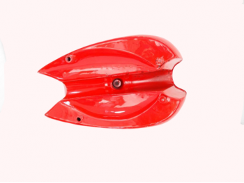 BSA A7 A10 RED PAINTED CHROMED PETROL/FUEL TANK WITH (NO BADGES) |Fit For